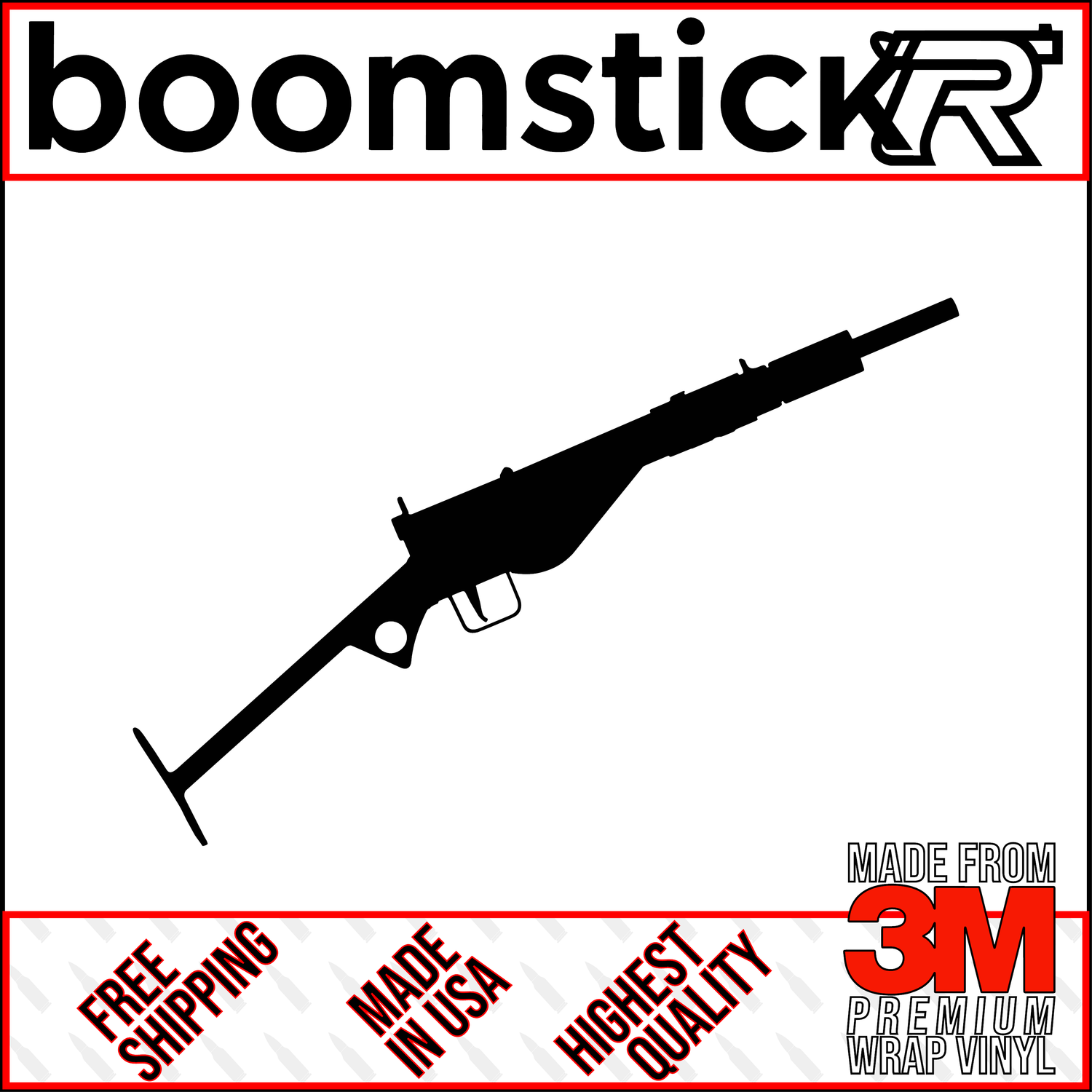 Sten Mk2 Premium Vinyl Decal Sticker