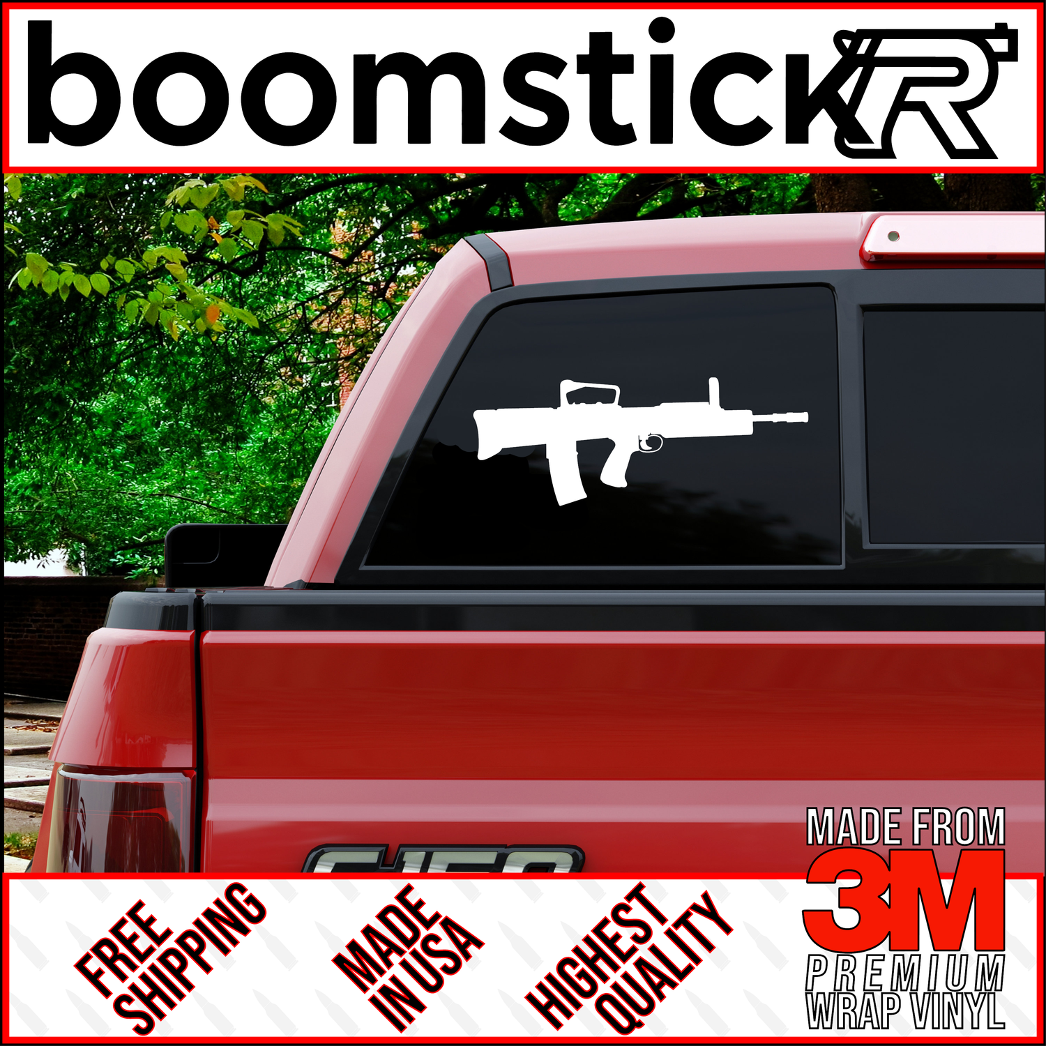 SA80 Premium Vinyl Decal Sticker