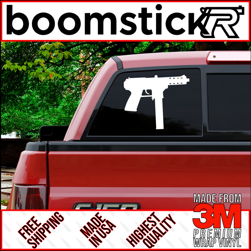 TEC-9 Premium Vinyl Decal Sticker