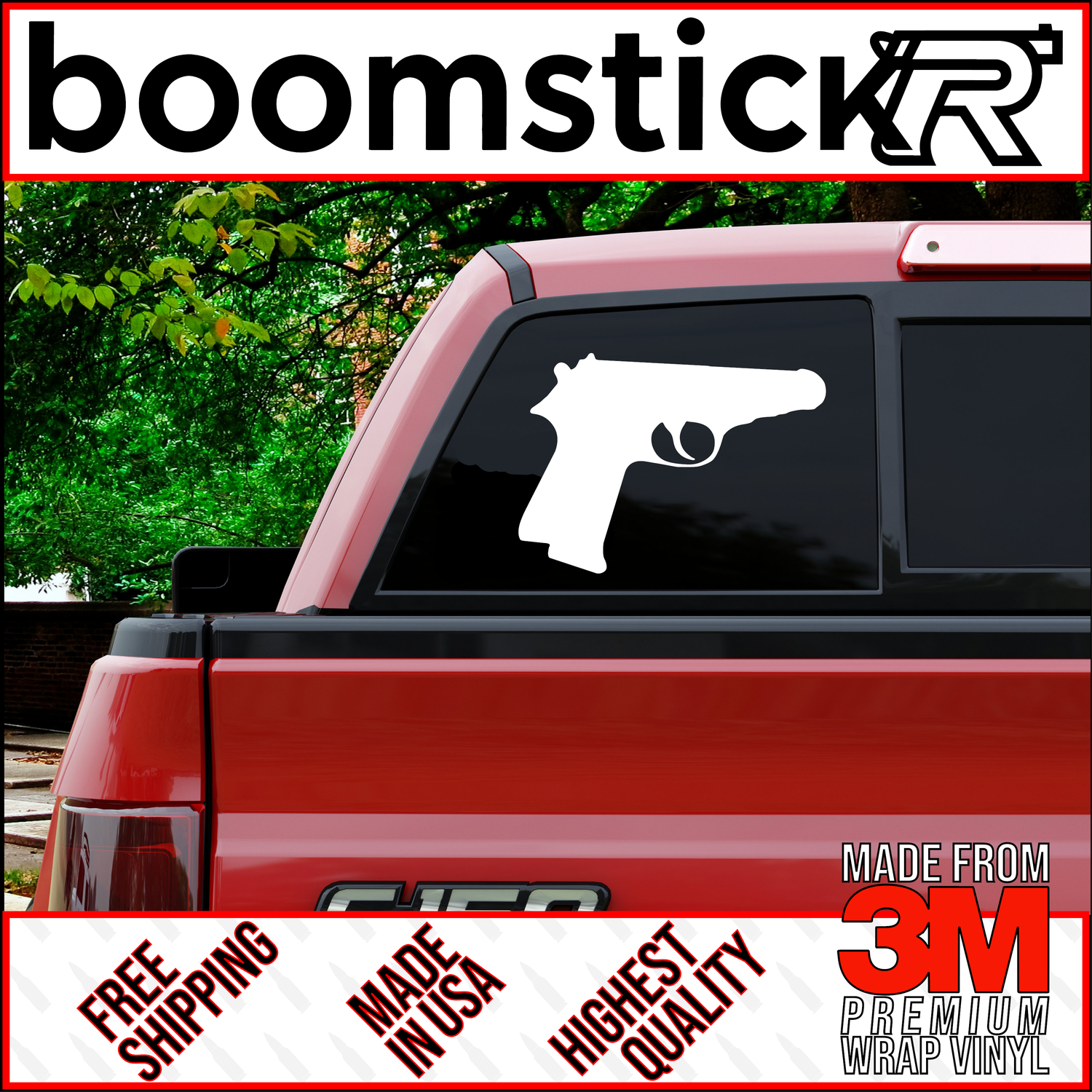 Walther PPK Premium Vinyl Decal Sticker