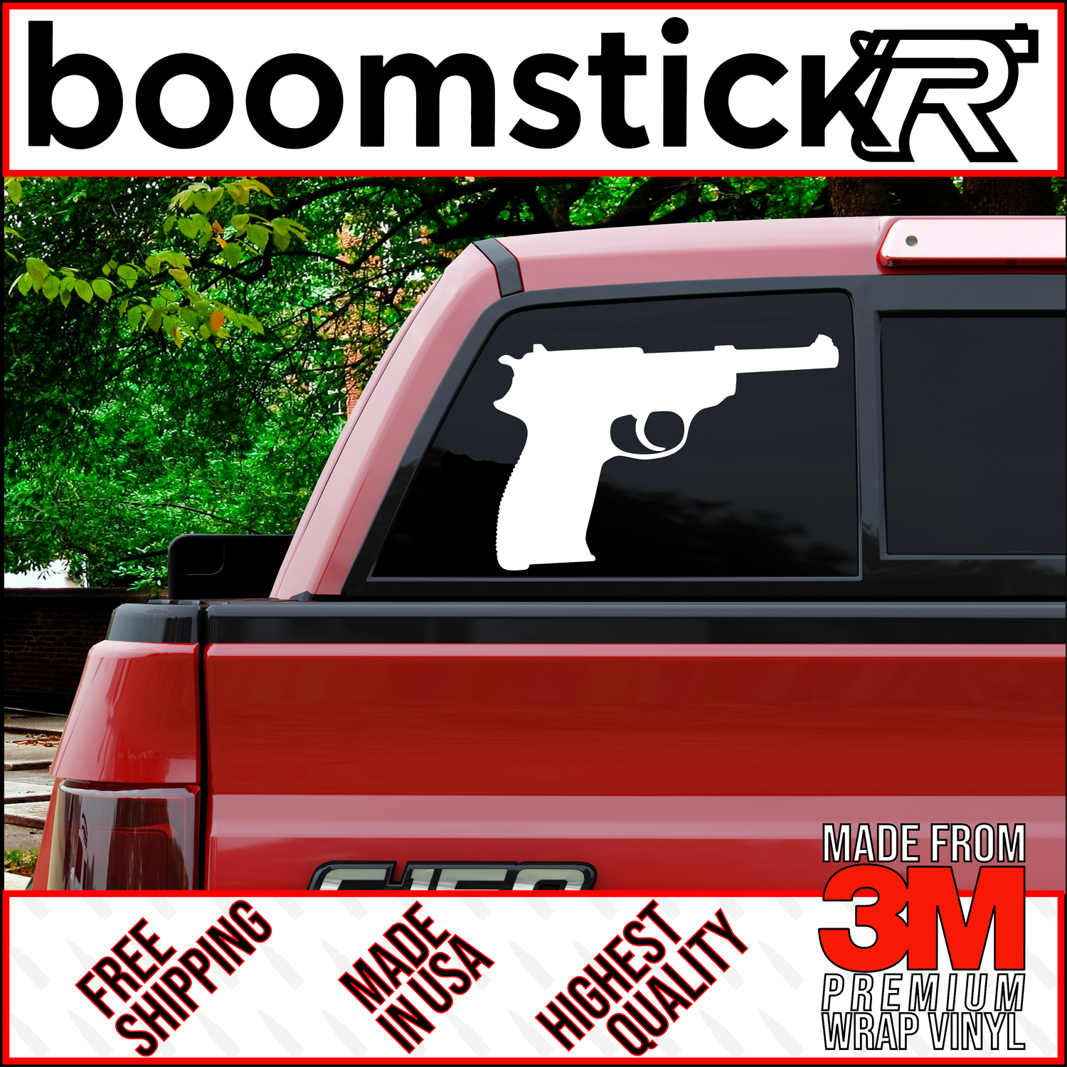 Walther P38 Premium Vinyl Decal Sticker