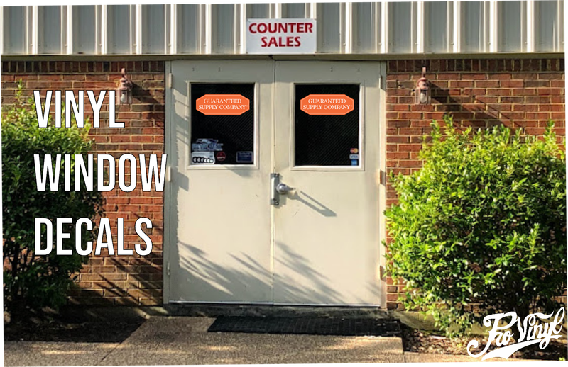 Guaranteed Supply Storefront Signage