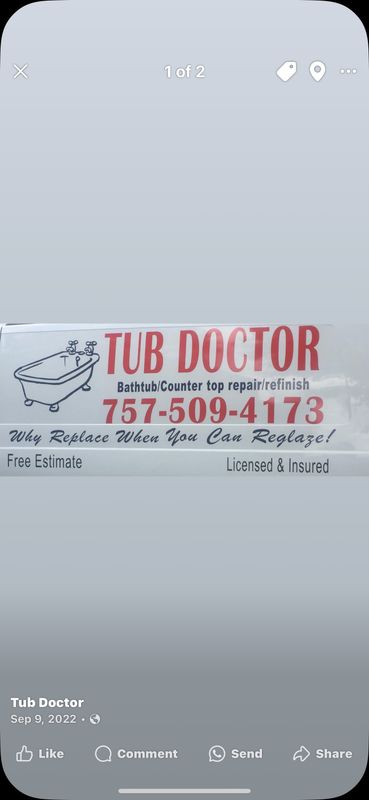 Tub Doctor Van Lettering Package