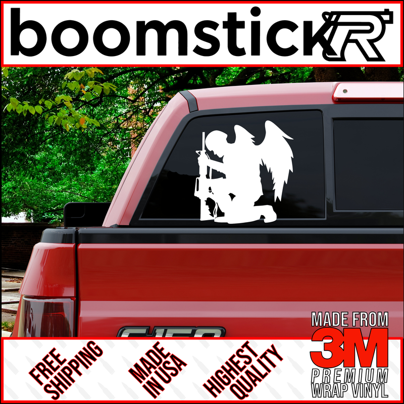 Fallen Solider Angel Premium Vinyl Decal Sticker