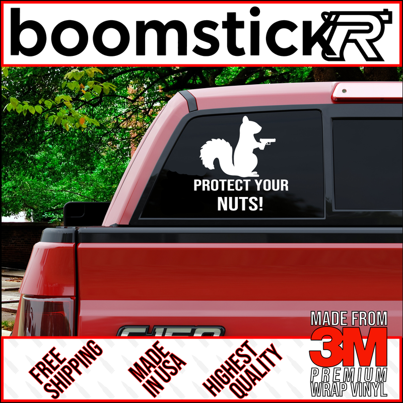 Protect Your Nuts Glock Premium Vinyl Decal Sticker