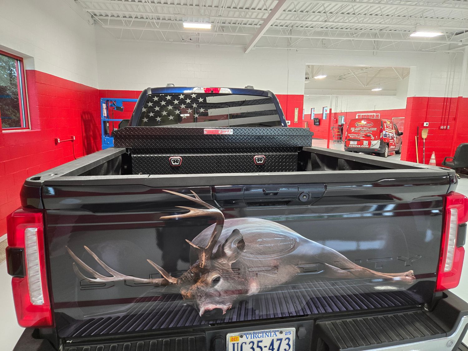 East Coast Sign - Ford Truck Tailgate &amp; Back Glass Graphics