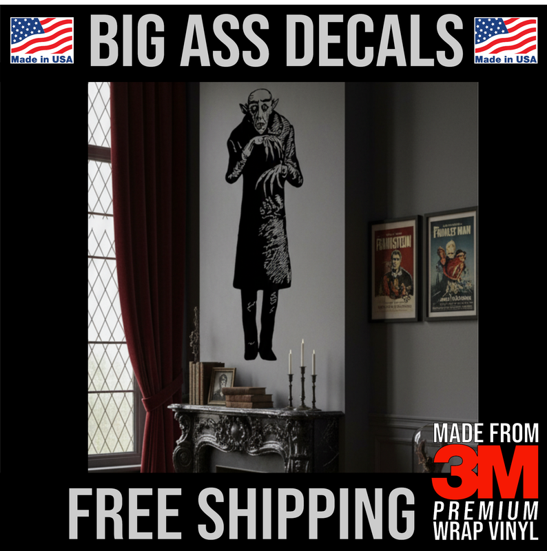 Nosferatu - Classic Horror Movies - Premium Oversized Vinyl Decal