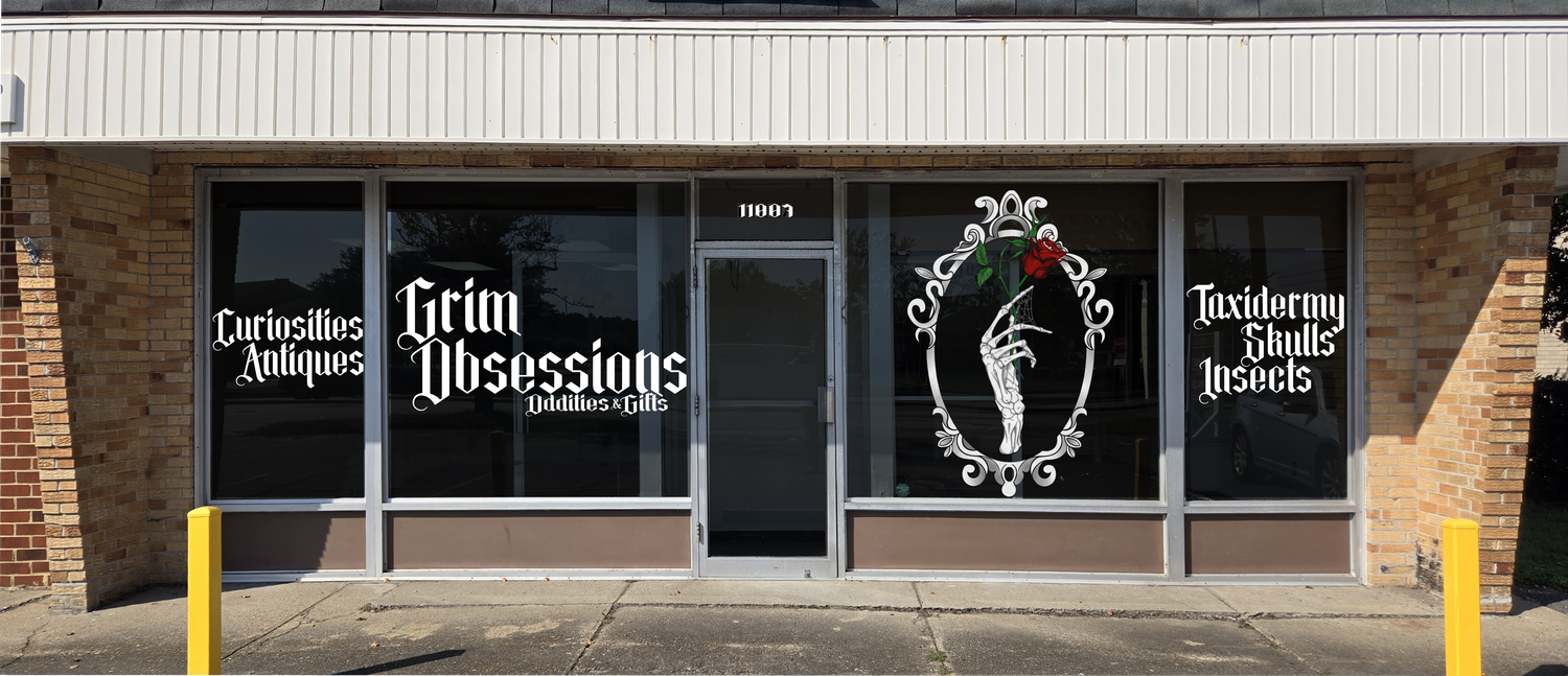 Grim Obsessions Storefront Graphics