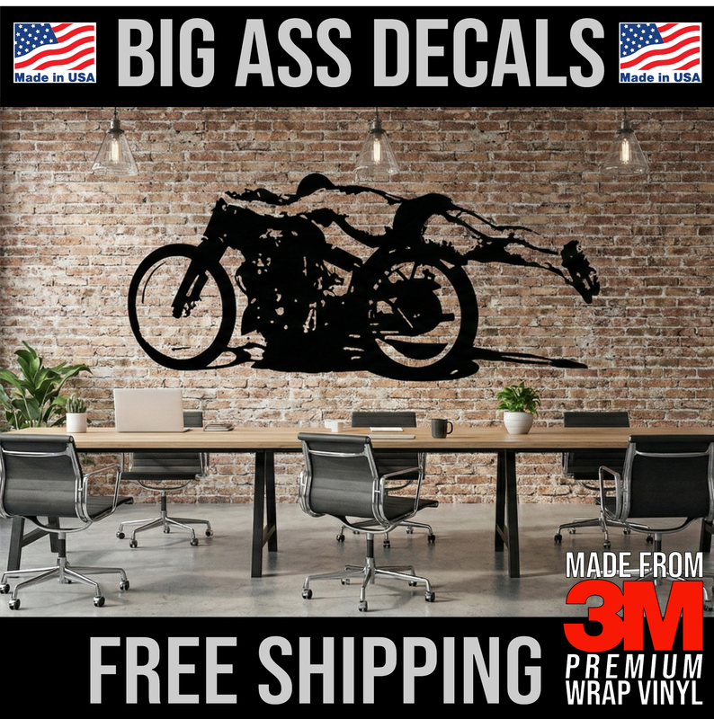 Rollie Free Wall Art - Bonneville Salt Flats Land Speed - Premium Oversized Vinyl Decal