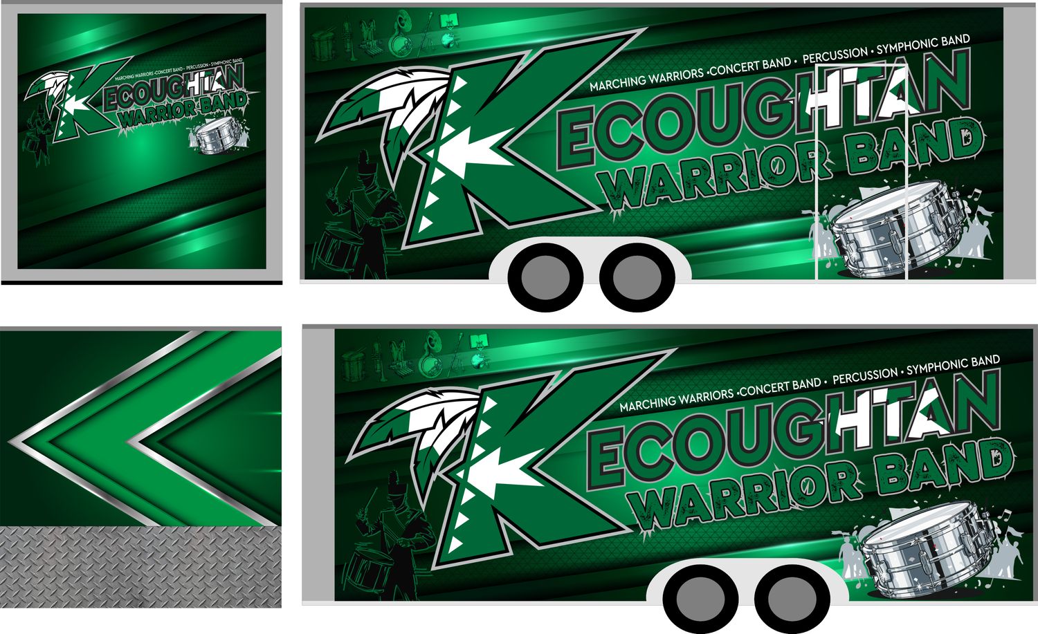 KHS Band Trailer Wrap Project