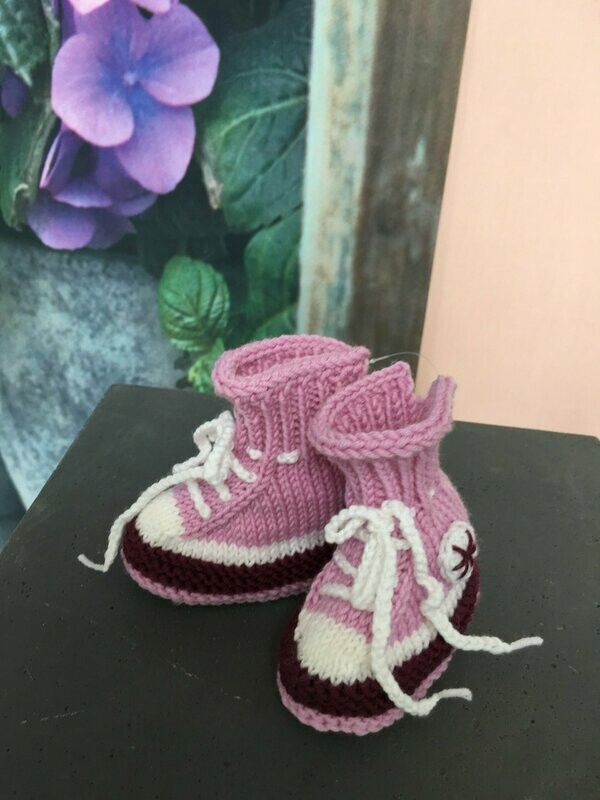 Baby Chucks in rosa