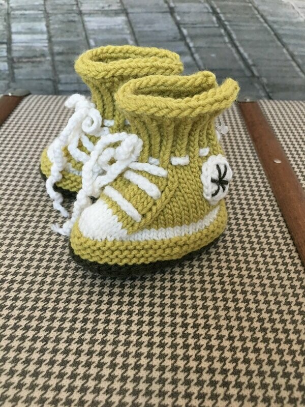 Baby Chucks in apfelgrün
