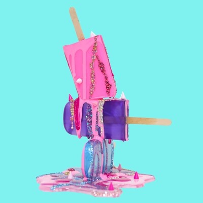 Melting Popsicle Art - You're So Extra - Original Melting Pops
