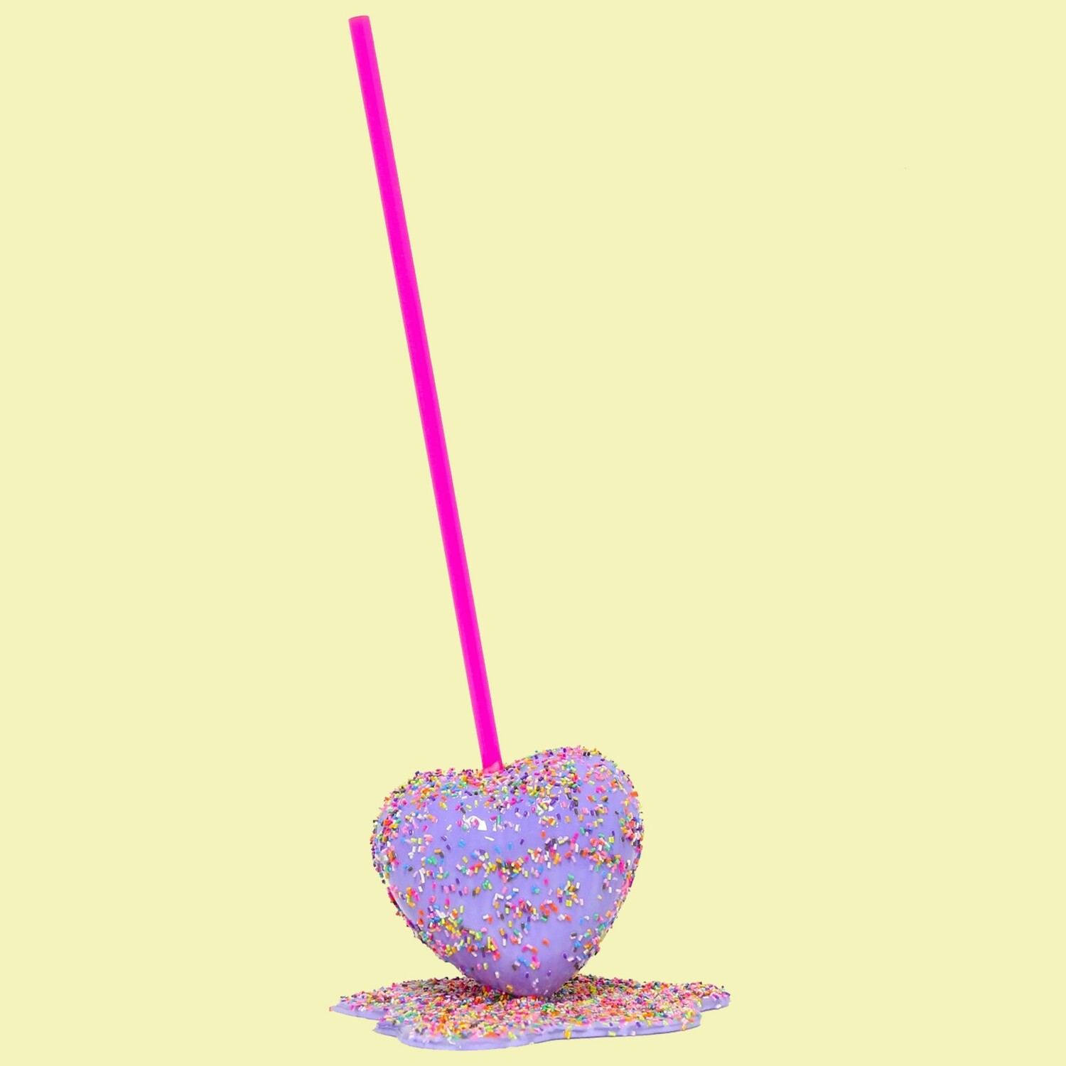 Melting Popsicle Art- Lavender Love Pop - Original Melting Pops