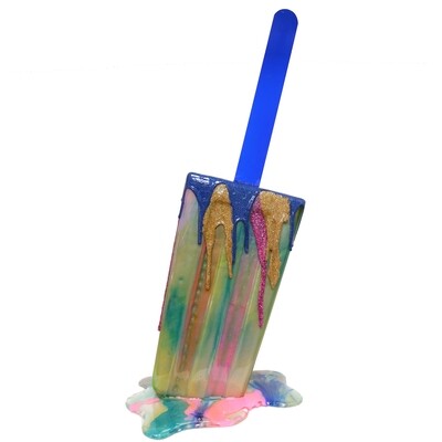 Melting Popsicle Art - Dreamsicle - Original Melting Pops