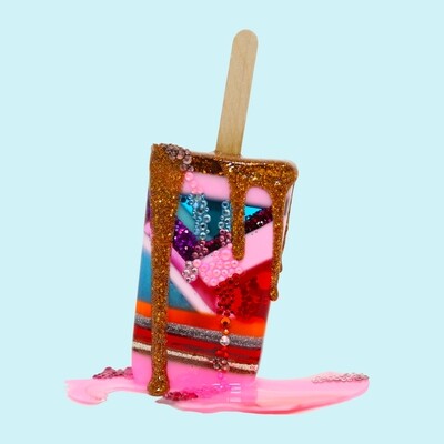 Melting Popsicle Art - Royal - Original Melting Pops