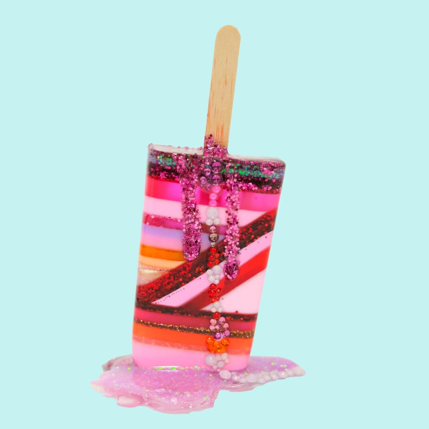 Melting Popsicle Art - Tenderness - Original Melting Pops