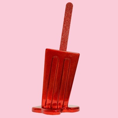 20" Cherry Baby - Original Melting Pops - Melting Popsicle Resin Art