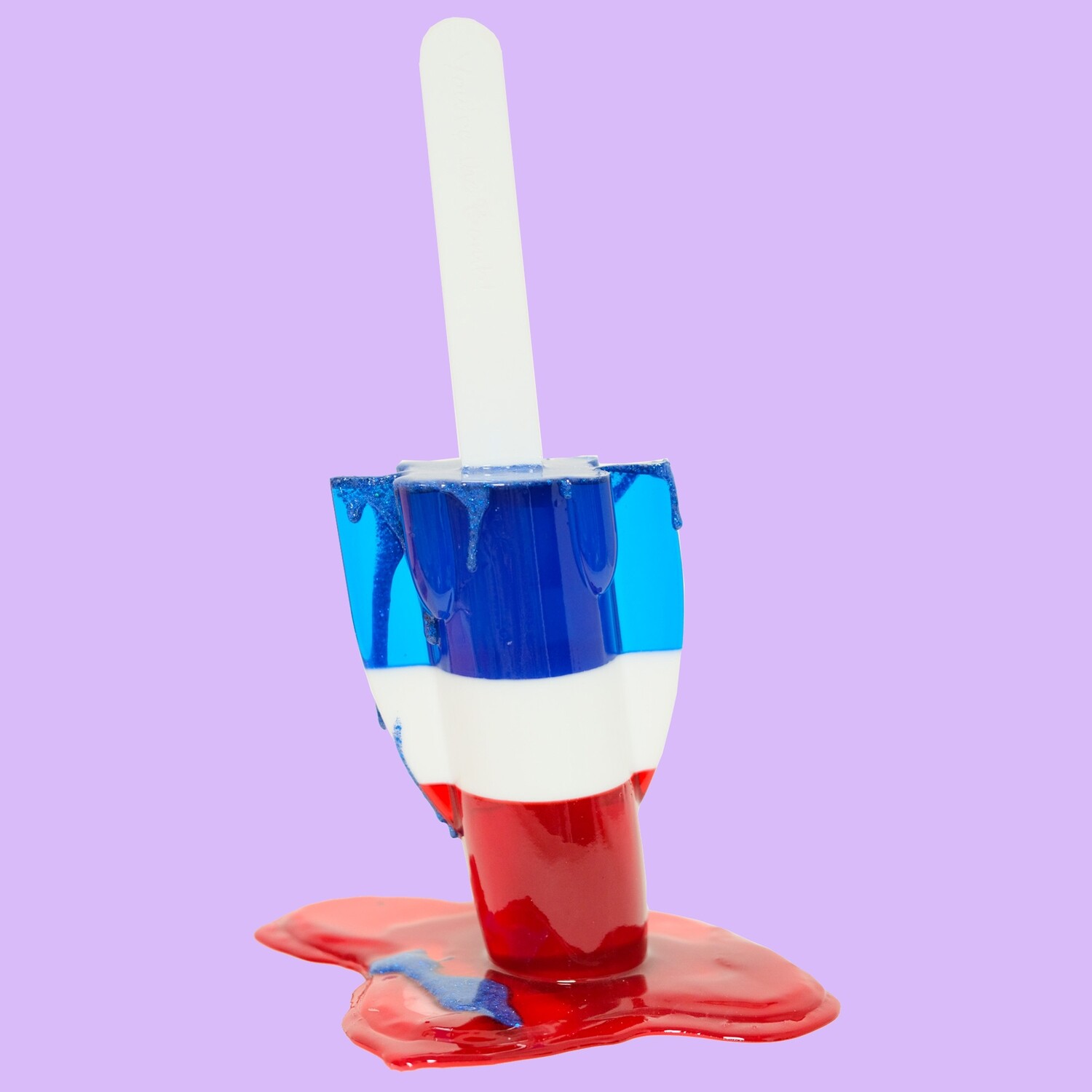 12" You're The Bomb - Original Melting Pops - Melting Popsicle Resin Art