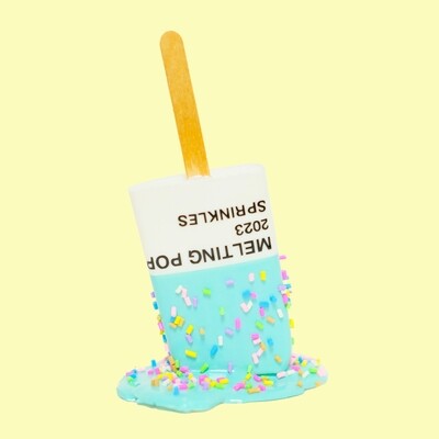 Melting Popsicle Art - SPRINKLES - Original Melting Pops