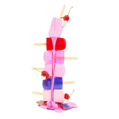 Melting Popsicle Art - Inspiration vs Perspiration - Original Melting Pops