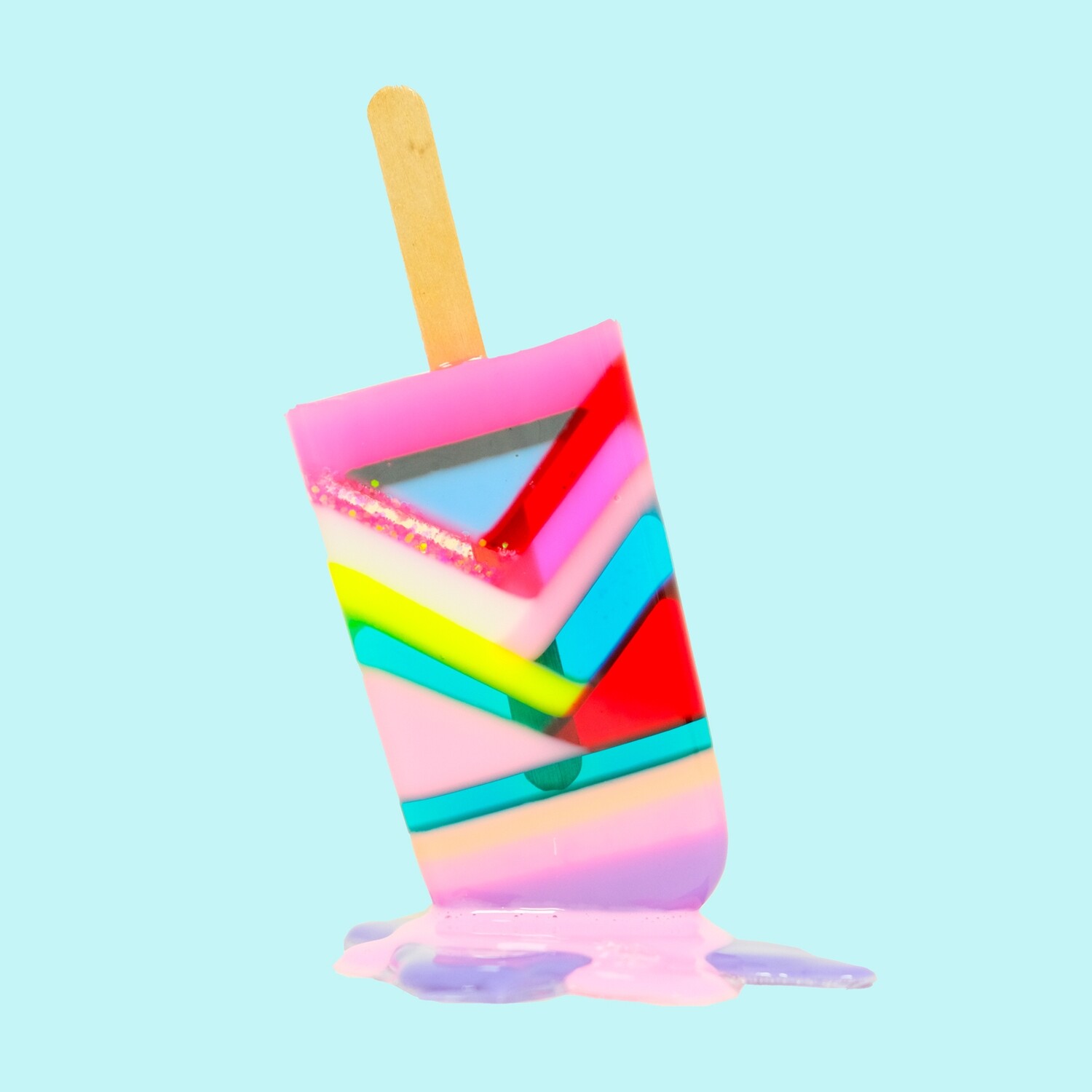 Love and Light - Original Melting Pops Resin Art