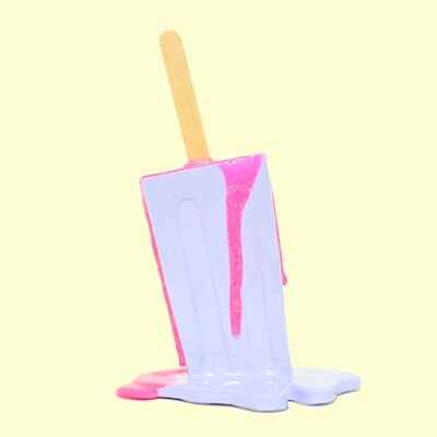7" Smooth Lavender - Original Melting Pops - Melting Popsicle Resin Art