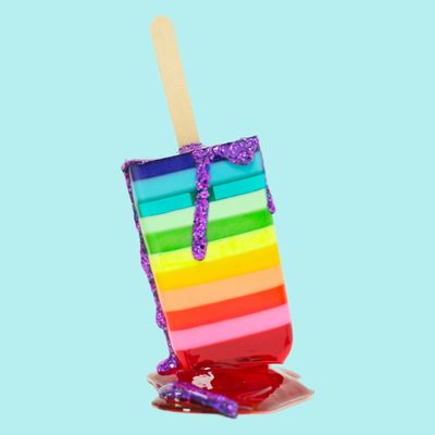 Blended Rainbow Pop 2 - Original Melting Pops Resin Art