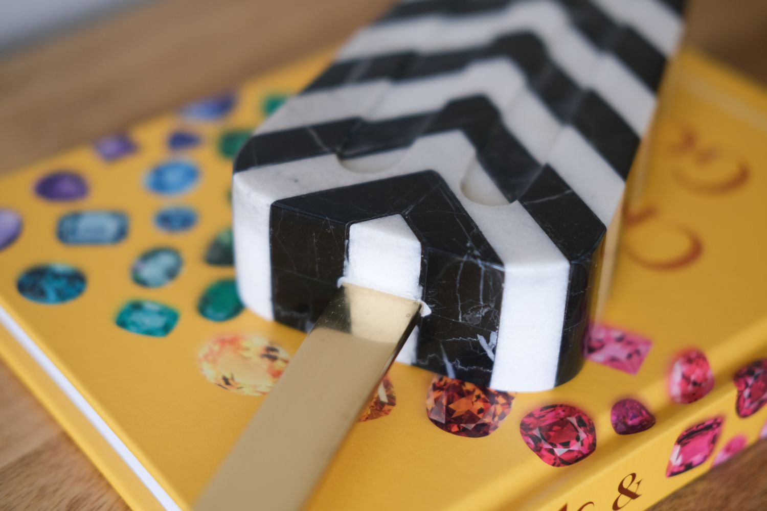 10 inch Mod 9 Stripe - Original Melting Pops Art