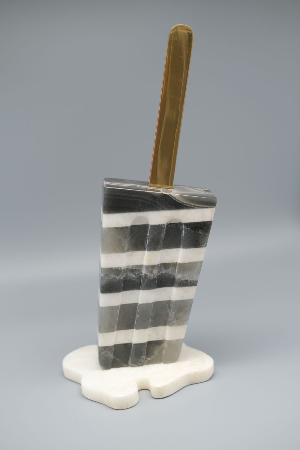10 inch Peace and Tranquility 9 Stripe Pop - Original Melting Pops Art