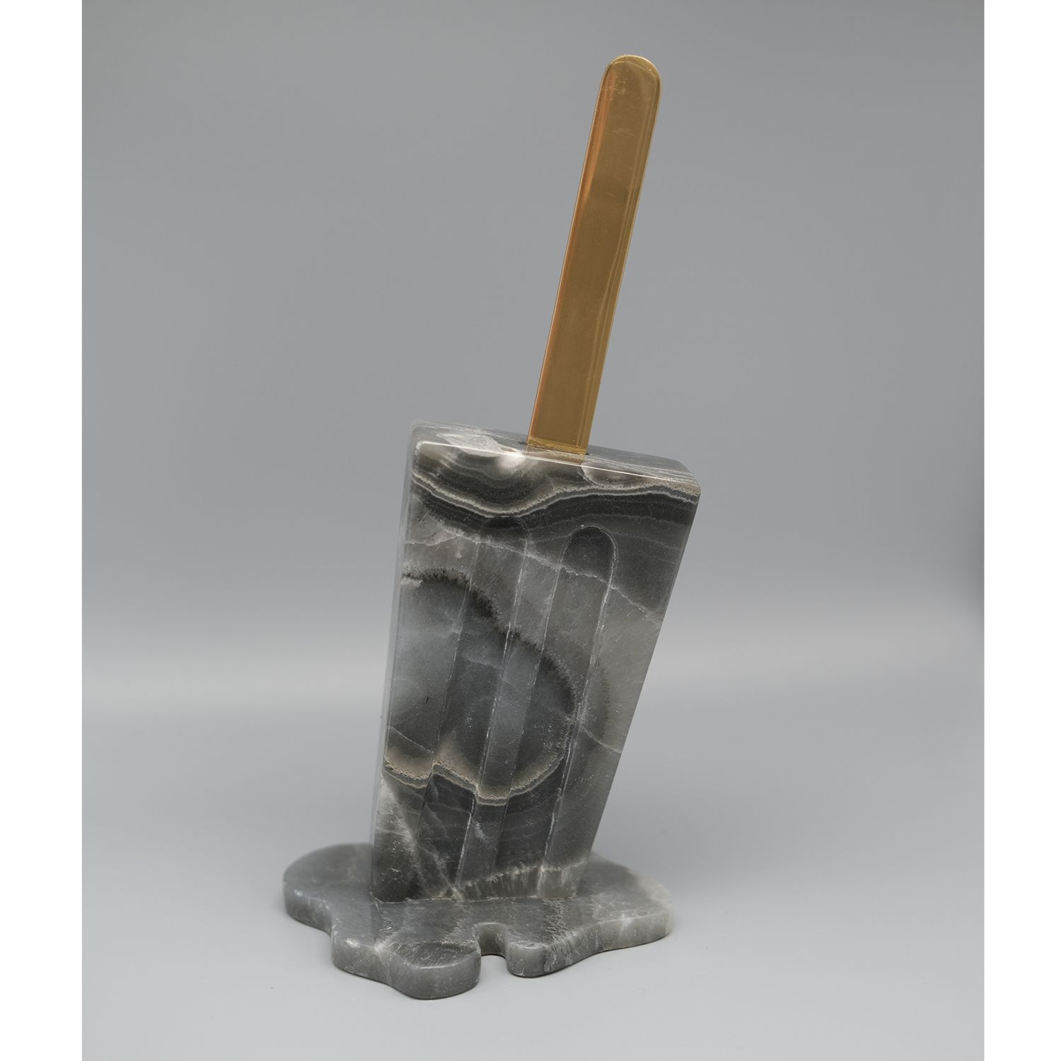 10 inch Deep Blue Onyx Pop - Original Melting Pops Art