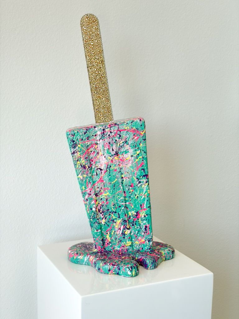 18 inch She’s A Maniac - Original Melting Pops Resin Art