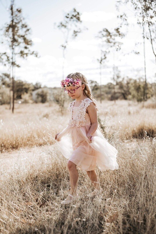 Layla Tutu Dress | Dusty Blush Coral Layla Tutu Dress | Dusty Blush Coral