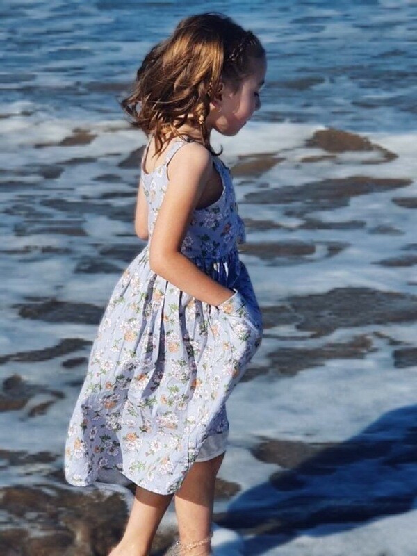 Harriet Girls Button Front Dress Harriet Girls Button Front Dress