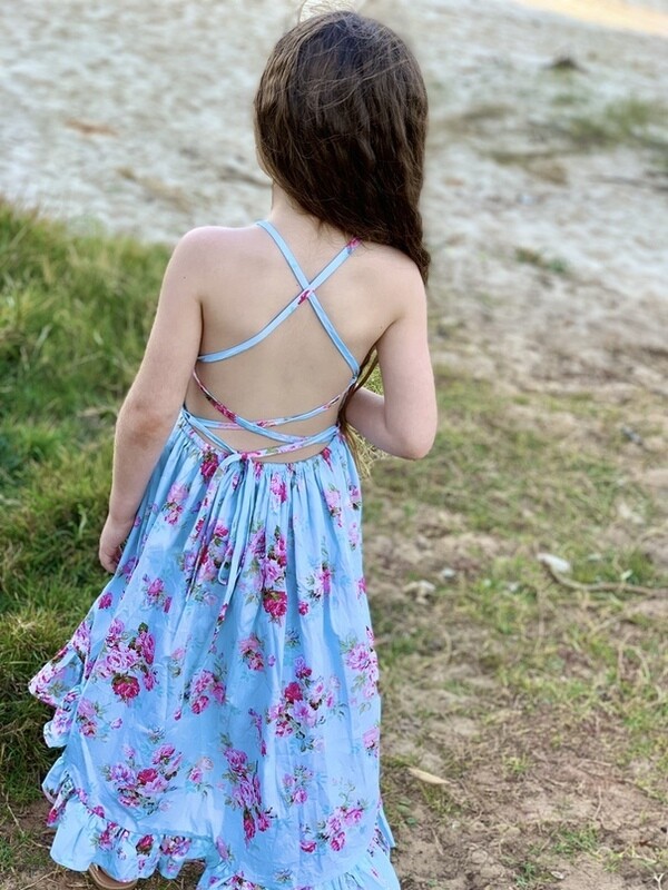 Florence Hi Low Dress - Cornflower Florence Hi Low Dress - Cornflower