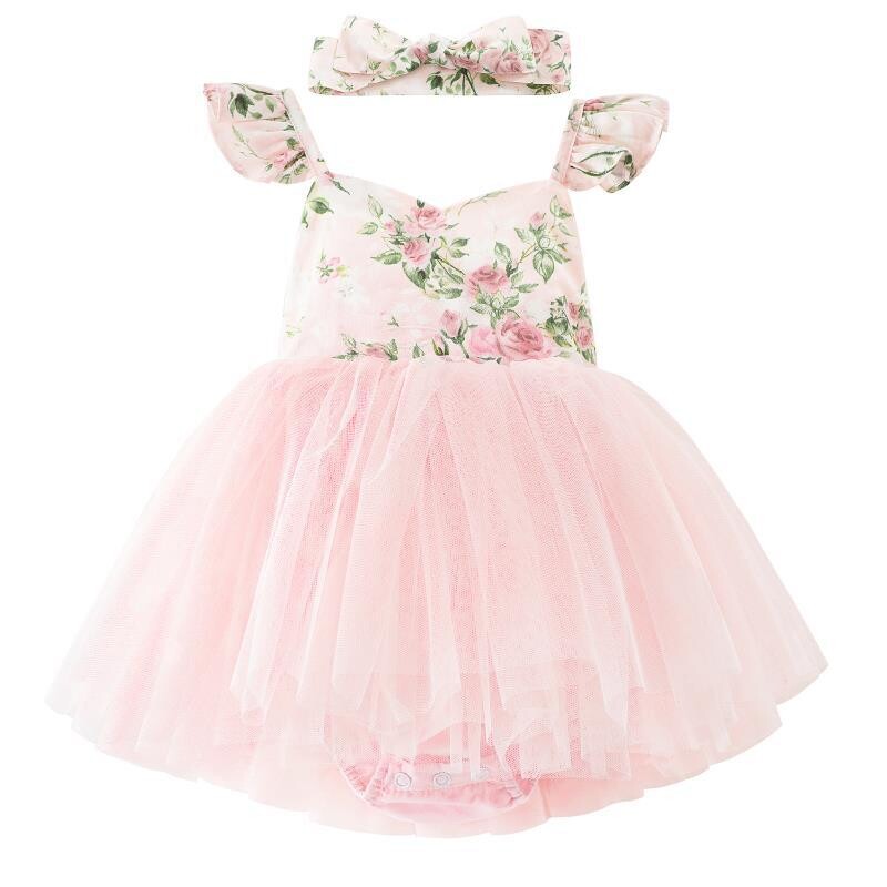 Eloise Rose Floral Baby Tutu Dress