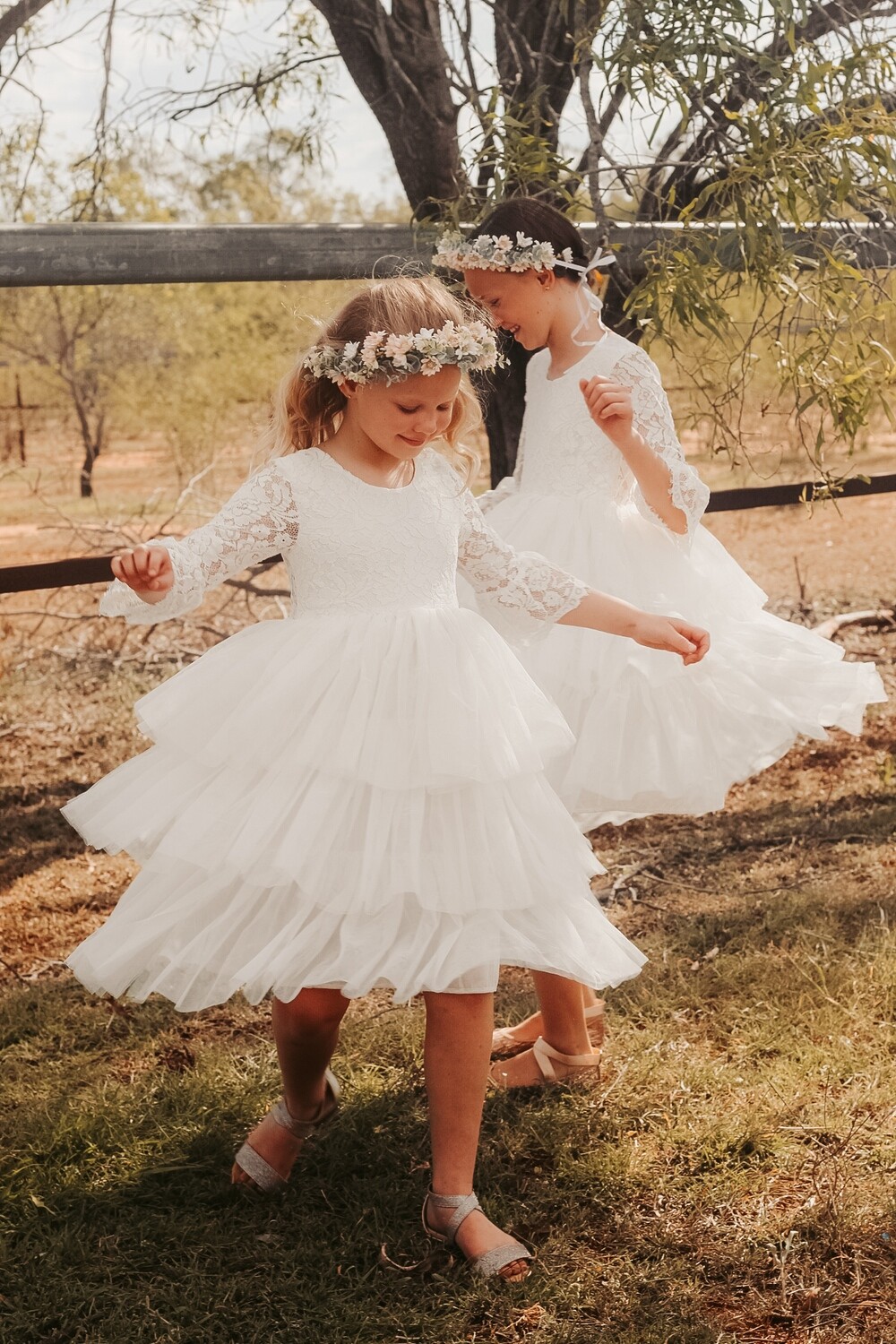 girls white tutu dress