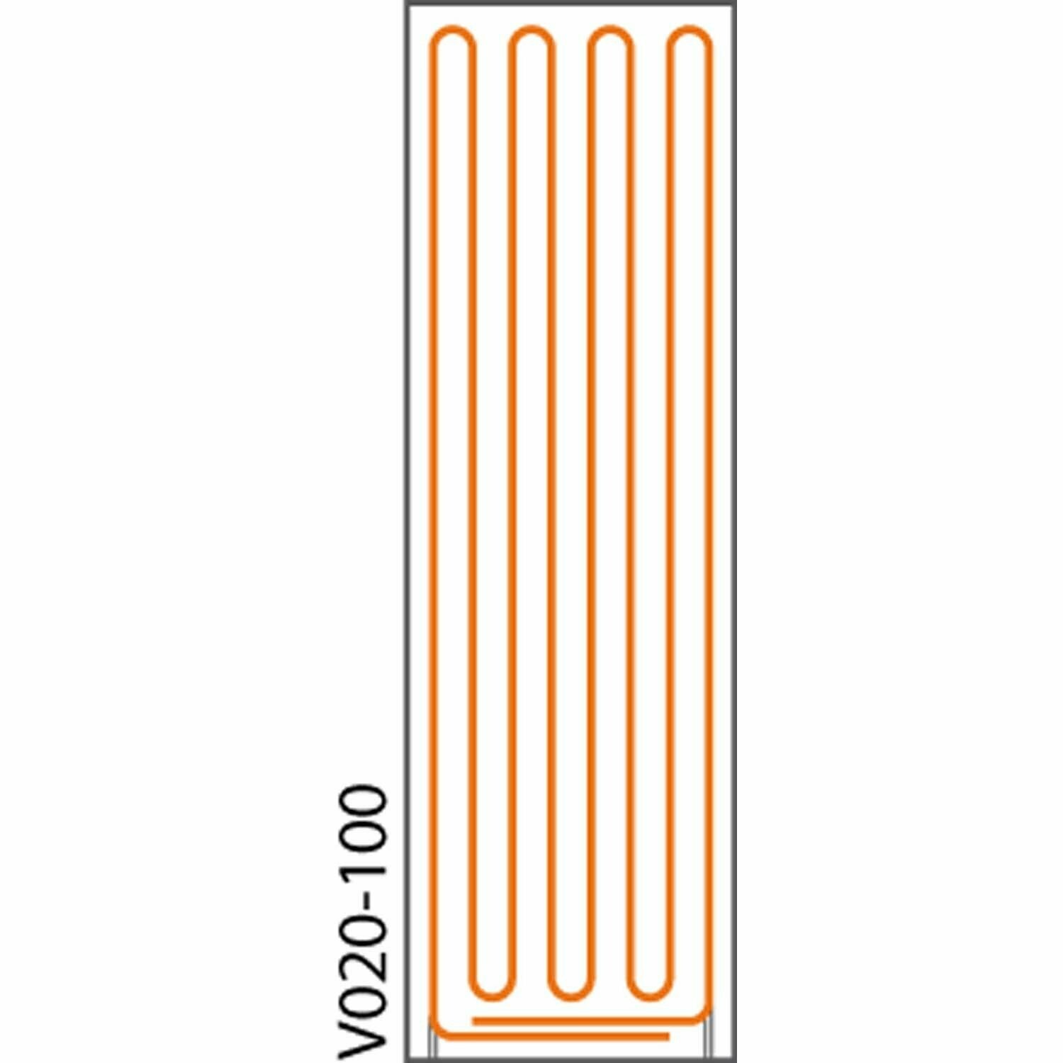 V020-100, Modulplatte 200x625