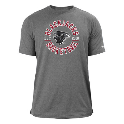 Ottawa BlackJacks Adult Grey Dri-Fit Established Tee
