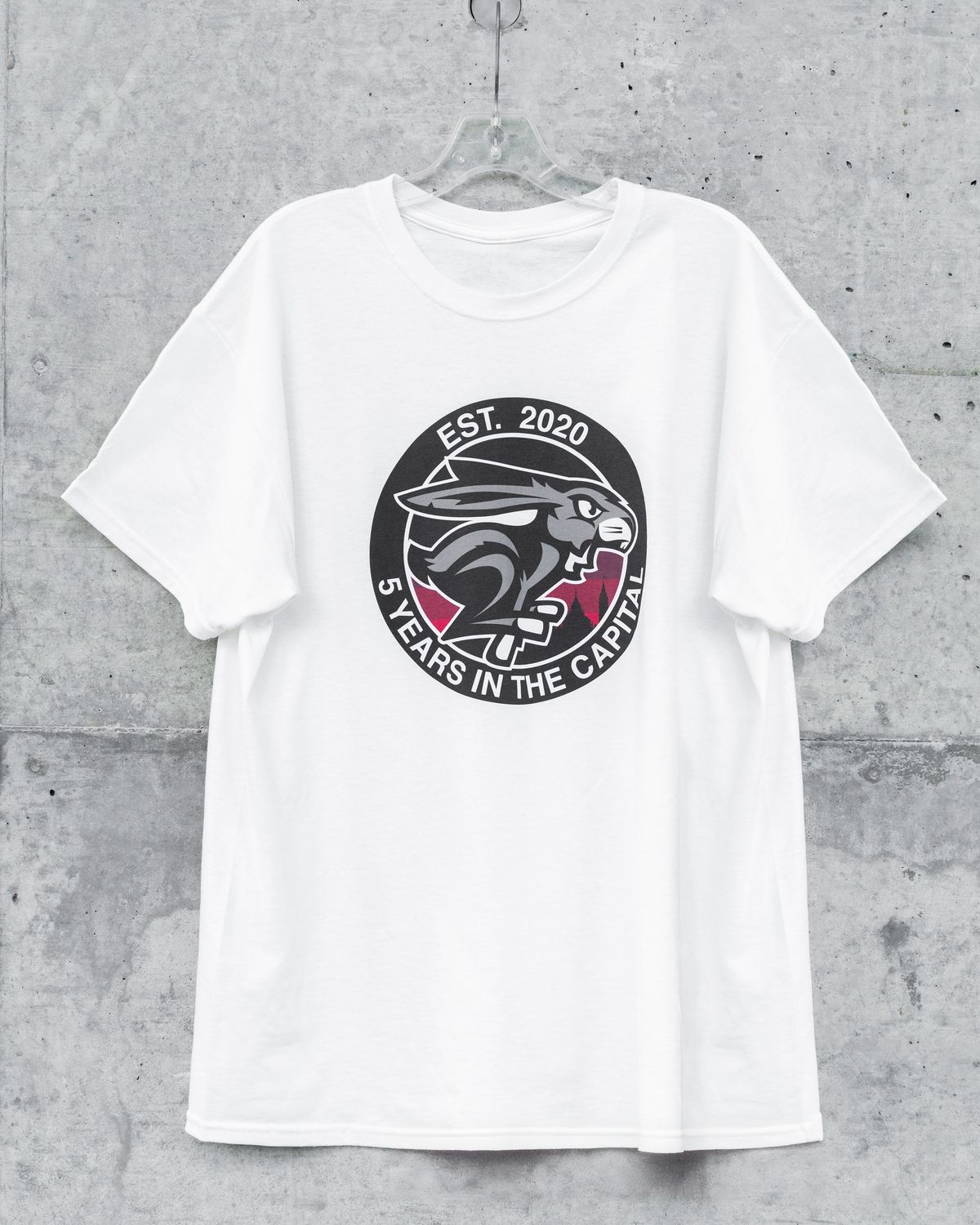 Ottawa BlackJacks White Year 5 T-Shirt