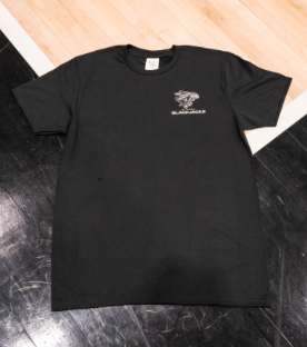 Ottawa BlackJacks Youth Left Chest Core Logo T-Shirt