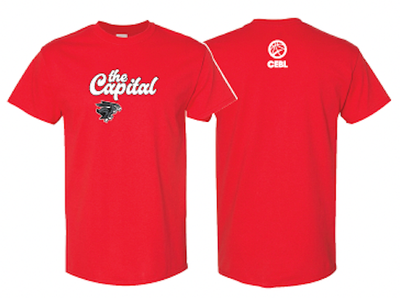 BlackJacks Youth Red Capital Tee