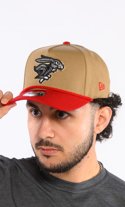 Ottawa BlackJacks 9FORTY Red Khaki Hat