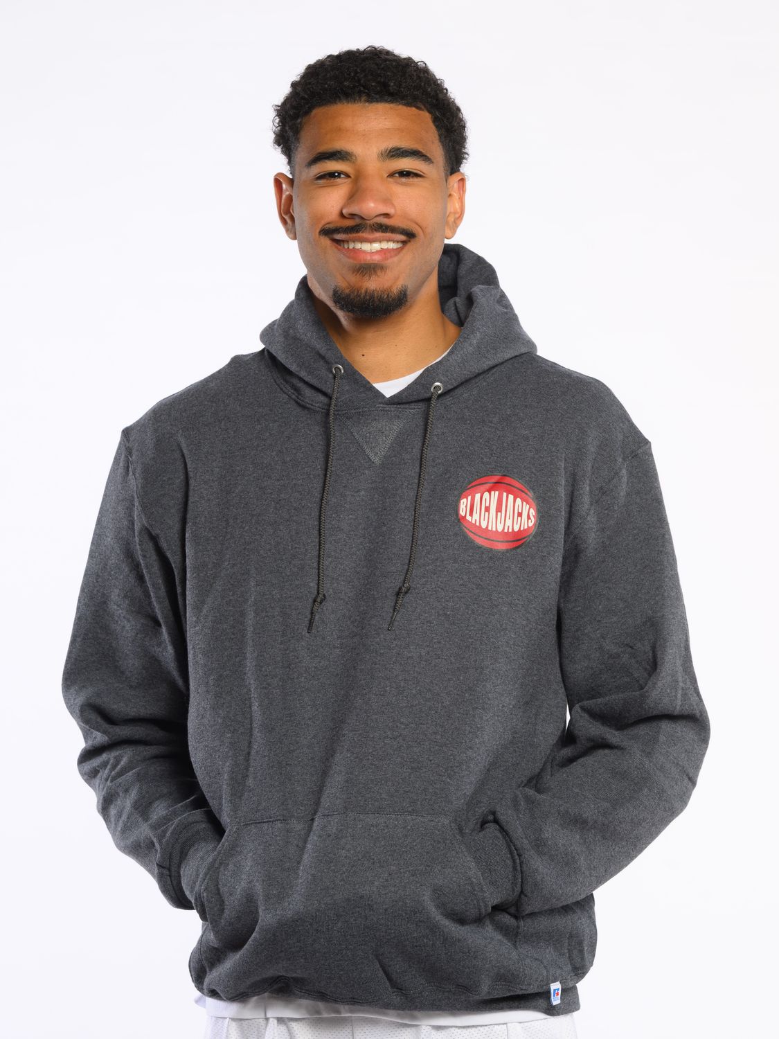 BlackJacks Grey Basketball Hoodie