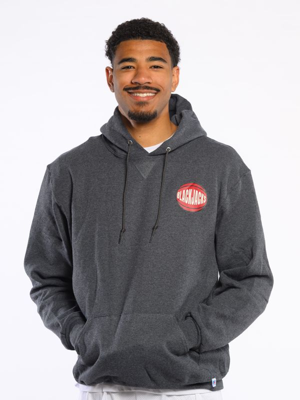 BlackJacks Grey Basketball Hoodie