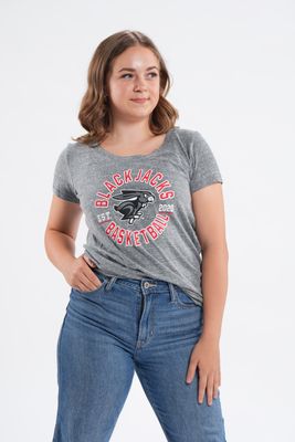 Ottawa BlackJacks Womens Scoop Neck Tee Ottawa BlackJacks Womens Scoop Neck Tee