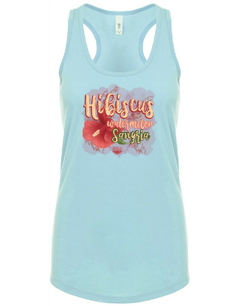Hibiscus Watermelon Tanks