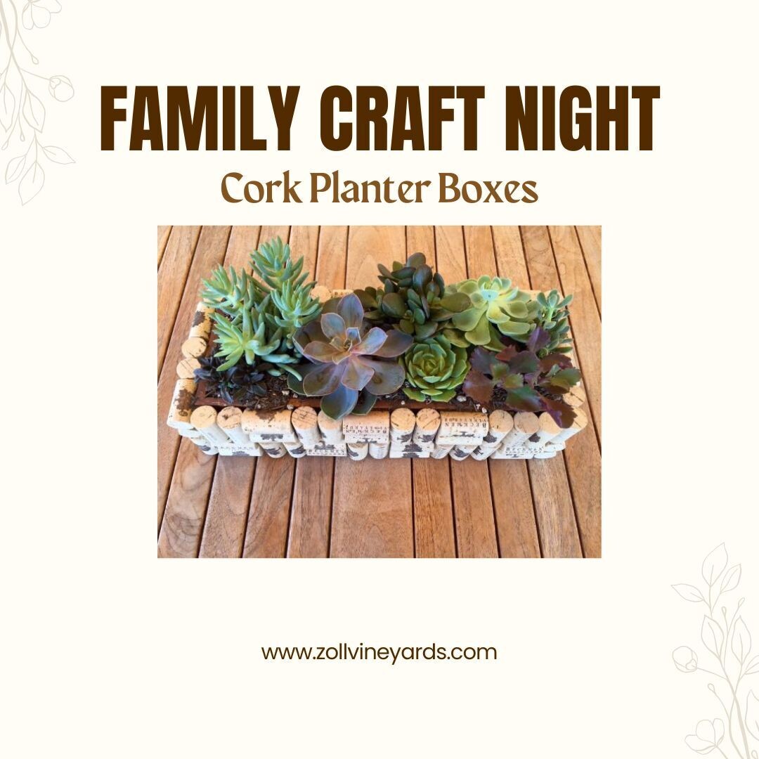 Family Cork Craft Night