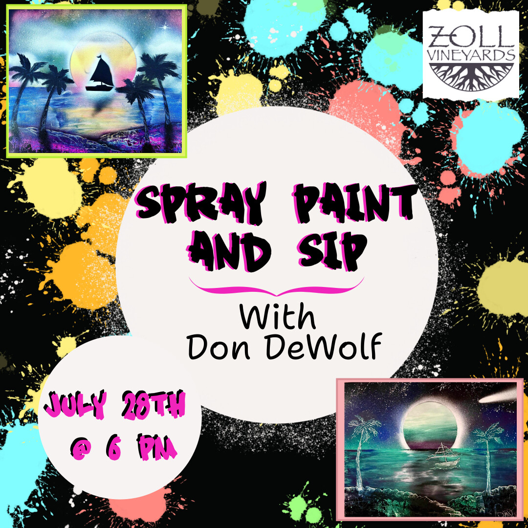 Spray Paint &amp; Sip