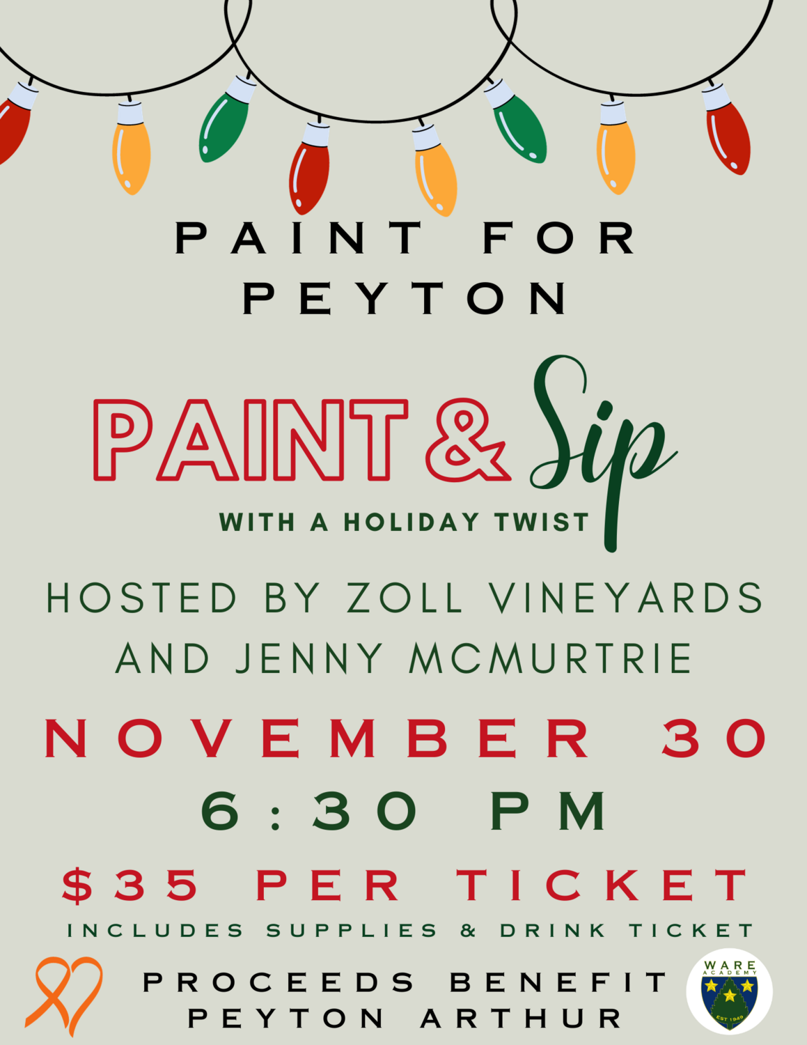 Paint for Peyton